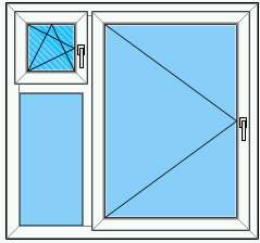 Программа Окна-Двери Дилер 3.0: обмен створок вокруг импоста